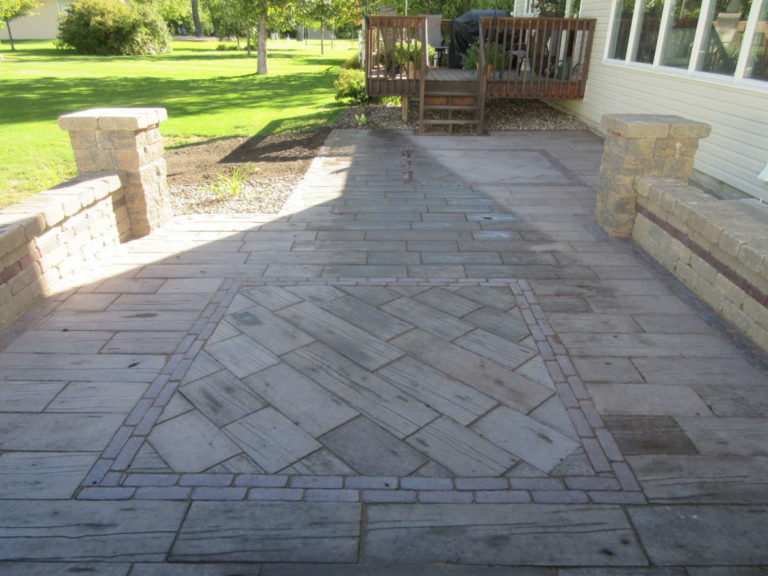 Read more about the article Custom Wood Look Patio