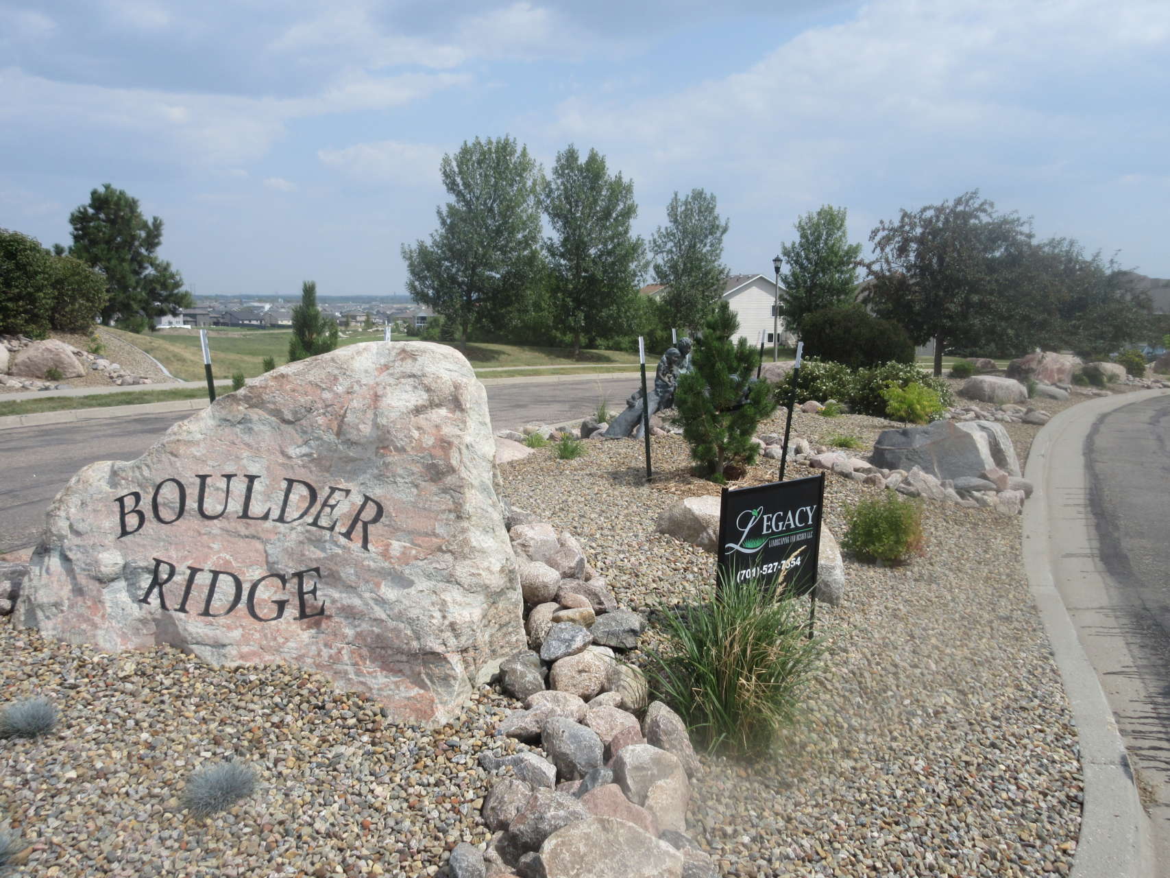 Boulder Ridge Improvement Legacy Landscaping, Bismarck Mandan ND